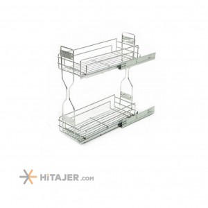 Avesta detergent basket with beside limber rail