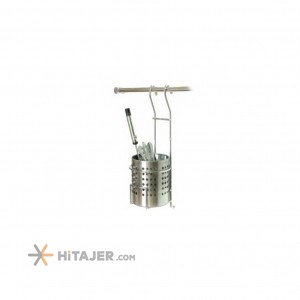 Avesta full steel spoon and fork holder