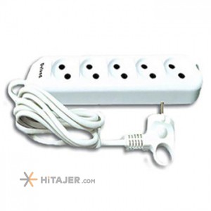 Deland arya 5 way power strip