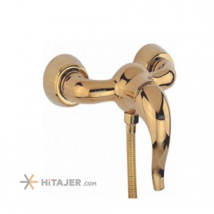 Jazireh gold prans wall mounted faucet
