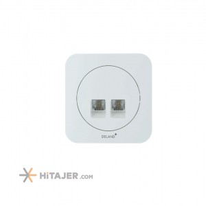 ADA Deland twin telephone socket (4 lines)