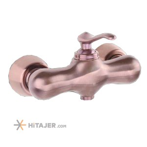 Jazireh gold rose radin wall mounted toilet faucet