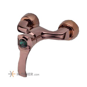 Jazireh gold rose elize wall mounted toilet faucet