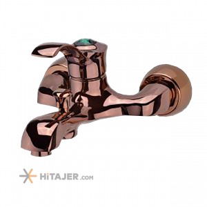 Jazireh gold rose elize wall mounted bathroom faucet