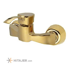 Jazireh gold rasha wall mounted faucet