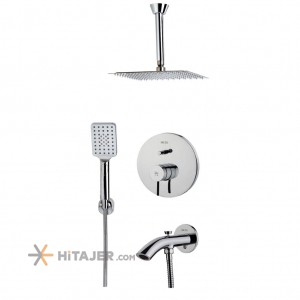 Arta KWC Zoe type four built in chrome shower faucet