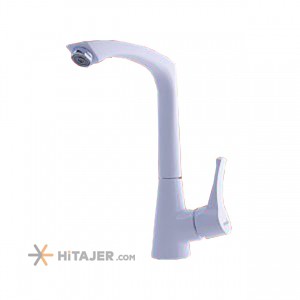 Jazireh white atrin basin faucet