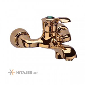 Jazireh gold elize wall mounted bathroom faucet