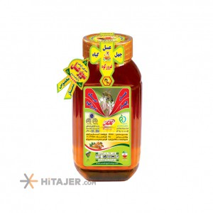 Golrang 950g super Honey without wax in a big jar