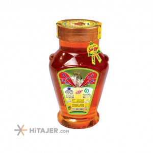 Golrang 450g super Honey without wax in a small jar