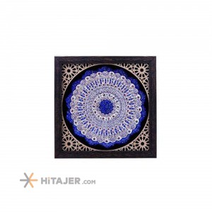 بشقاب مینا کاری حجازی