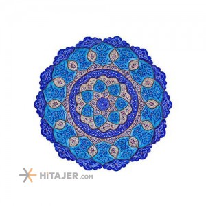 بشقاب اعلا 30سانتی مینا کاری حجازی