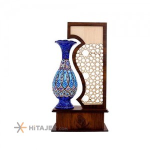 تندیس گلدان میناکاری حجازی