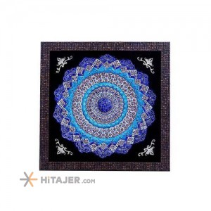 تابلو بشقاب 30سانتی میناکاری حجازی