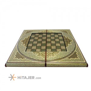 Hejazi superfine Khatam Kari Backgammon