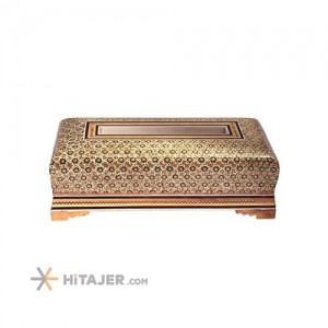 Hejazi khatam kari inlaid paper napkin box