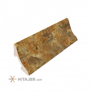 Arpan 5 cm vanilla marble PVC scotia