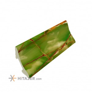 Arpan green marble 5 cm pvc scotia