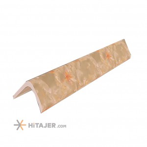 Arpan 3 cm white marble PVC scotia