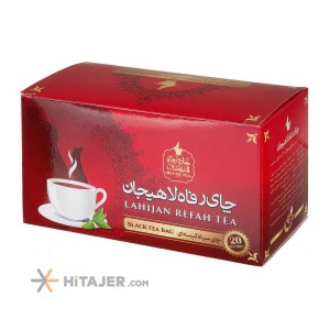Lahijan Refah 40 grams Black tea bag 20 pieces