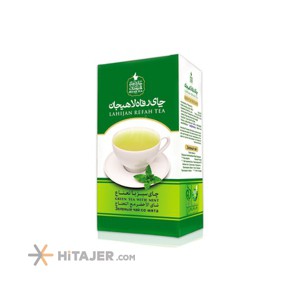 Lahijan Refah 210 grams Green tea contains natural mint