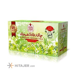 Lahijan Refah 40 grams Black tea bag containing natural orange blossom 20 pieces