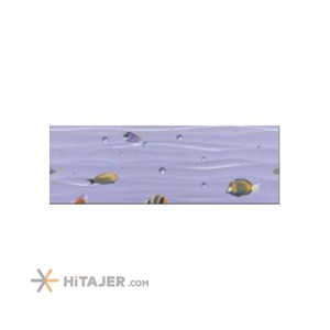 کاشی درجه 3 دیواری لعاب دار با چاپ دیجیتال سمنان کد SSD248B