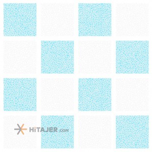 Asia light blue chess grade 1 tile