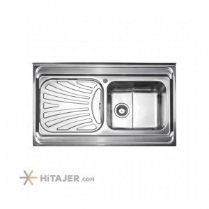 Steel Alborz sit on fantasy single bowl sink code 711