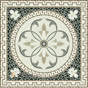 کاشی درجه 2 آسیا مدل پارس مشکی دیجیتال