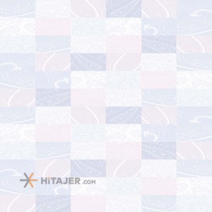 کاشی درجه 1 آسیا مدل گلبافت آبی روشن