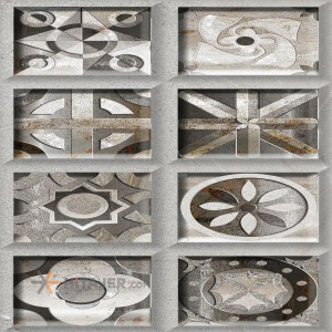 کاشی درجه 2 آسیا مدل گارنت دکور