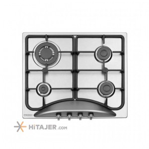 Steel Alborz 4 burner built in gas hob code S 4653