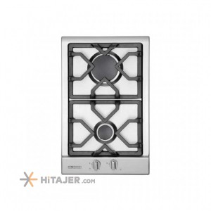 Steel Alborz 2 burner built in gas hob code S 2301