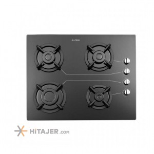 Steel Alborz 4 burner built in gas hob code G 4651
