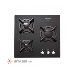 Steel Alborz 3 burner built in gas hob code G3501