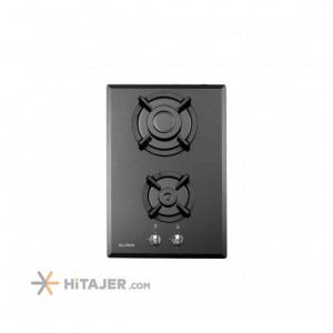 Steel Alborz 2 burner built in gas hob code G2352