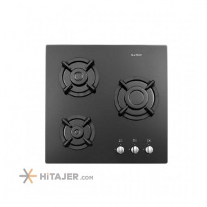 Steel Alborz 3 burner built in gas hob code G3551