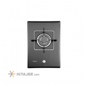 Steel Alborz single burner built in gas hob code G1351