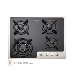 Steel Alborz 4 burner built in gas hob code G 4602 S