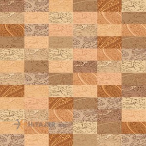 کاشی درجه1 آسیا مدل گلبافت کرم تیره