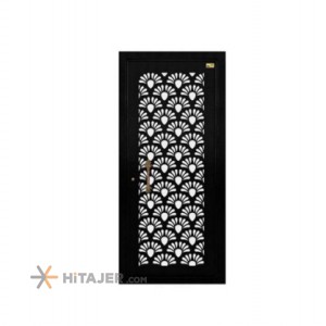 Paya Alborz laser cut metal door with 2mm diameter code 016