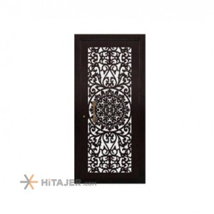 Paya Alborz laser cut metal door with 3mm diameter code 016