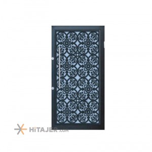 Paya Alborz laser cut metal door with 3mm diameter code 032