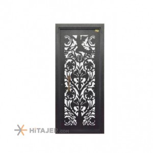 Paya Alborz laser cut metal door with 3mm diameter code 023