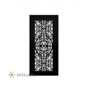 Paya Alborz laser cut metal door with 3mm diameter code 027