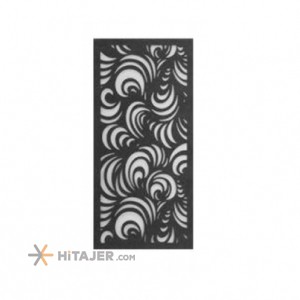 Paya Alborz laser cut metal door with 3mm diameter code 030