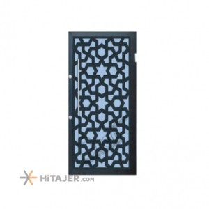 Paya Alborz laser cut metal door with 3mm diameter code 038