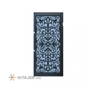 Paya Alborz laser cut metal door with 2mm diameter code 040