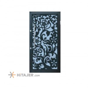 Paya Alborz laser cut metal door with 3mm diameter code 049